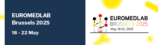 Visit us at EUROMEDLAB 2025