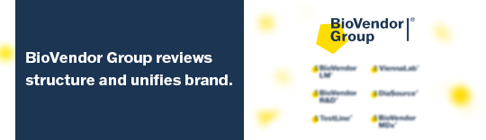 BioVendor Group reviews structure and unifies brand.