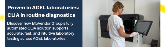 Proven in AGEL laboratories: CLIA in routine diagnostics