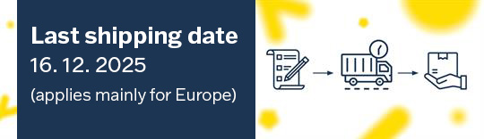 Last shipping date in 2025